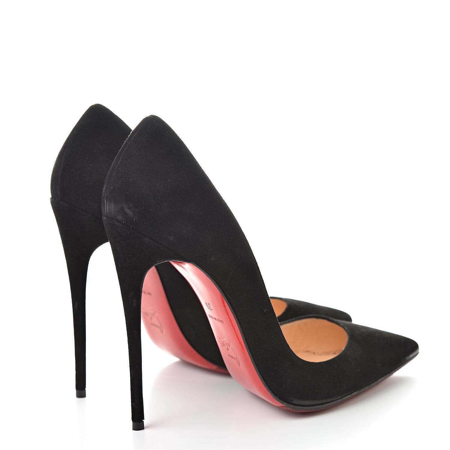 Christian Louboutin Suede So Kate 120 Pumps 39 Black 4 of 14