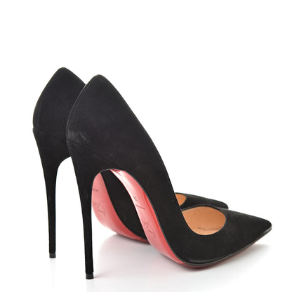 Christian Louboutin Suede So Kate 120 Pumps 39 Black 4 of 14
