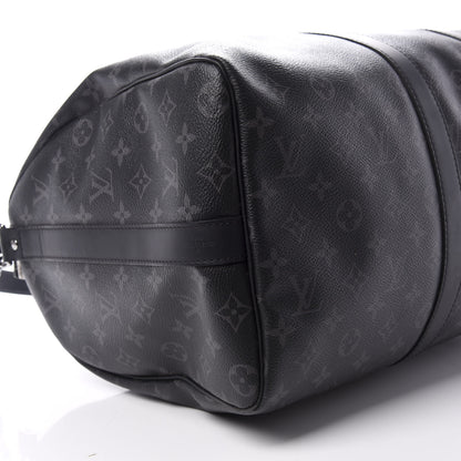 Louis Vuitton Monogram Eclipse Keepall Bandouliere 45 8 of 9
