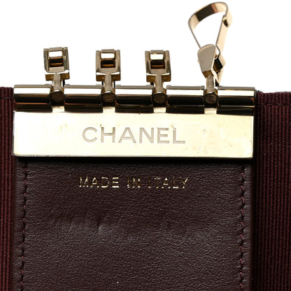 Chanel Caviar Quilted Classic 4 Key Holder Wallet Black 7 of 9