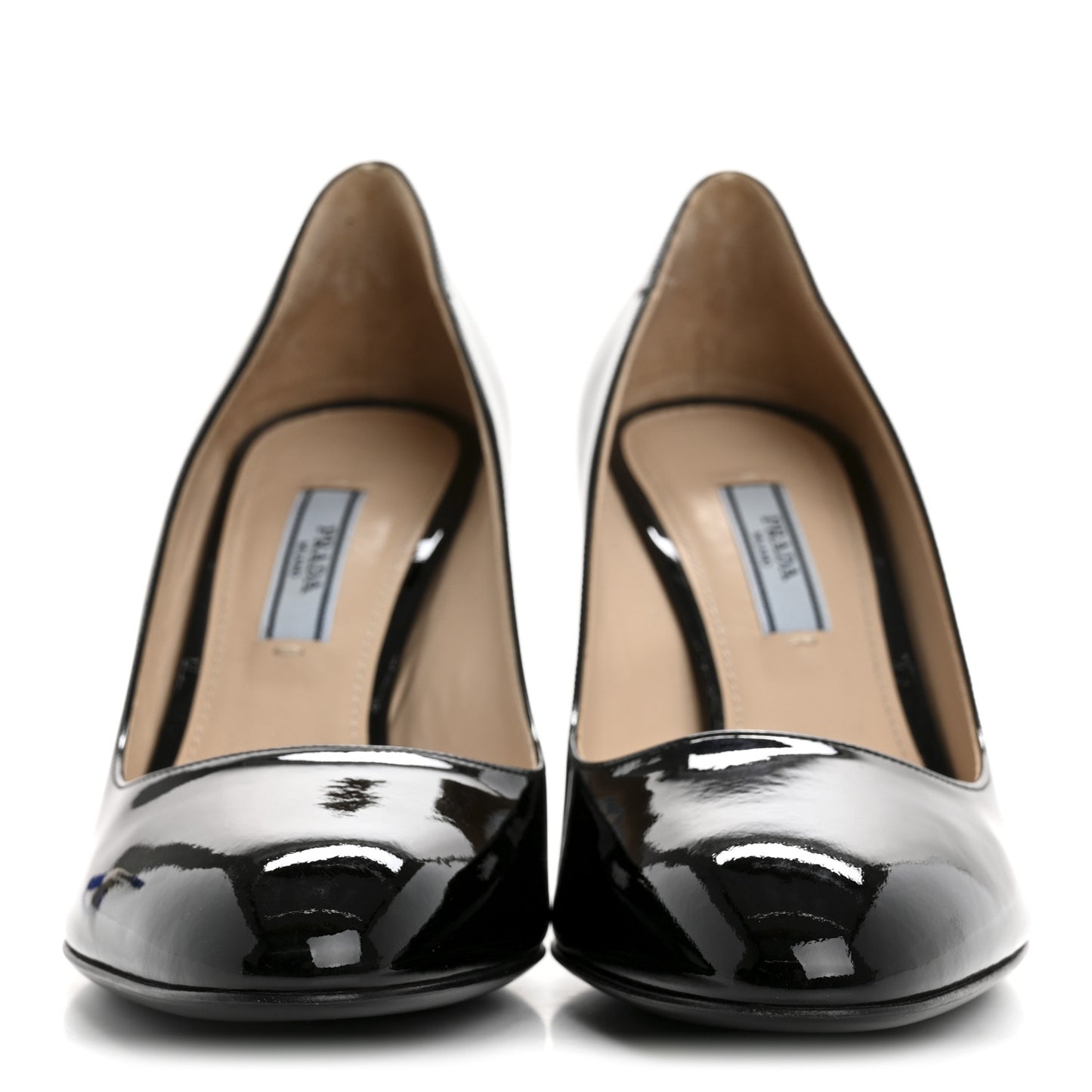 Vernice Block Heel 55mm Pumps 37.5 Black