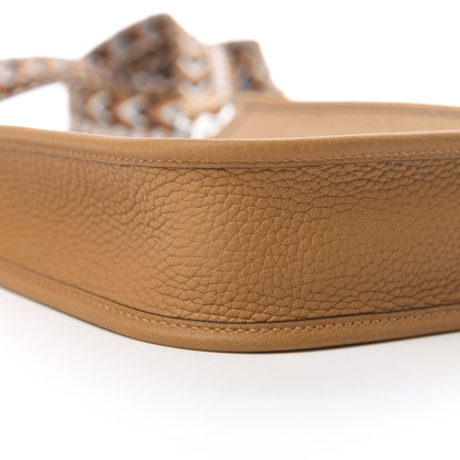 Hermes Taurillon Clemence Allegro Evelyne TPM Sesame 9 of 11