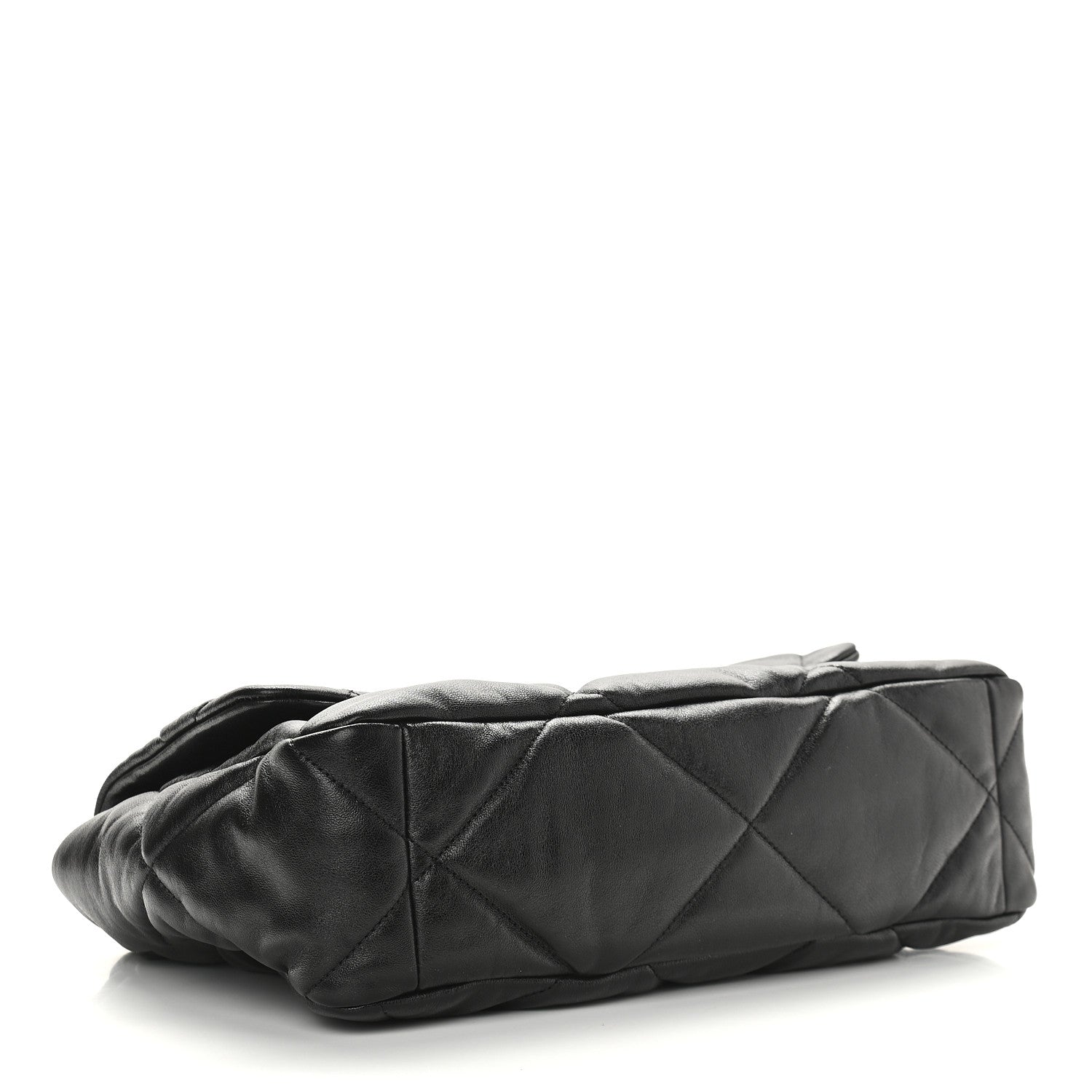 Chanel Lambskin Quilted Large Chanel 19 Flap Black 4 of 9