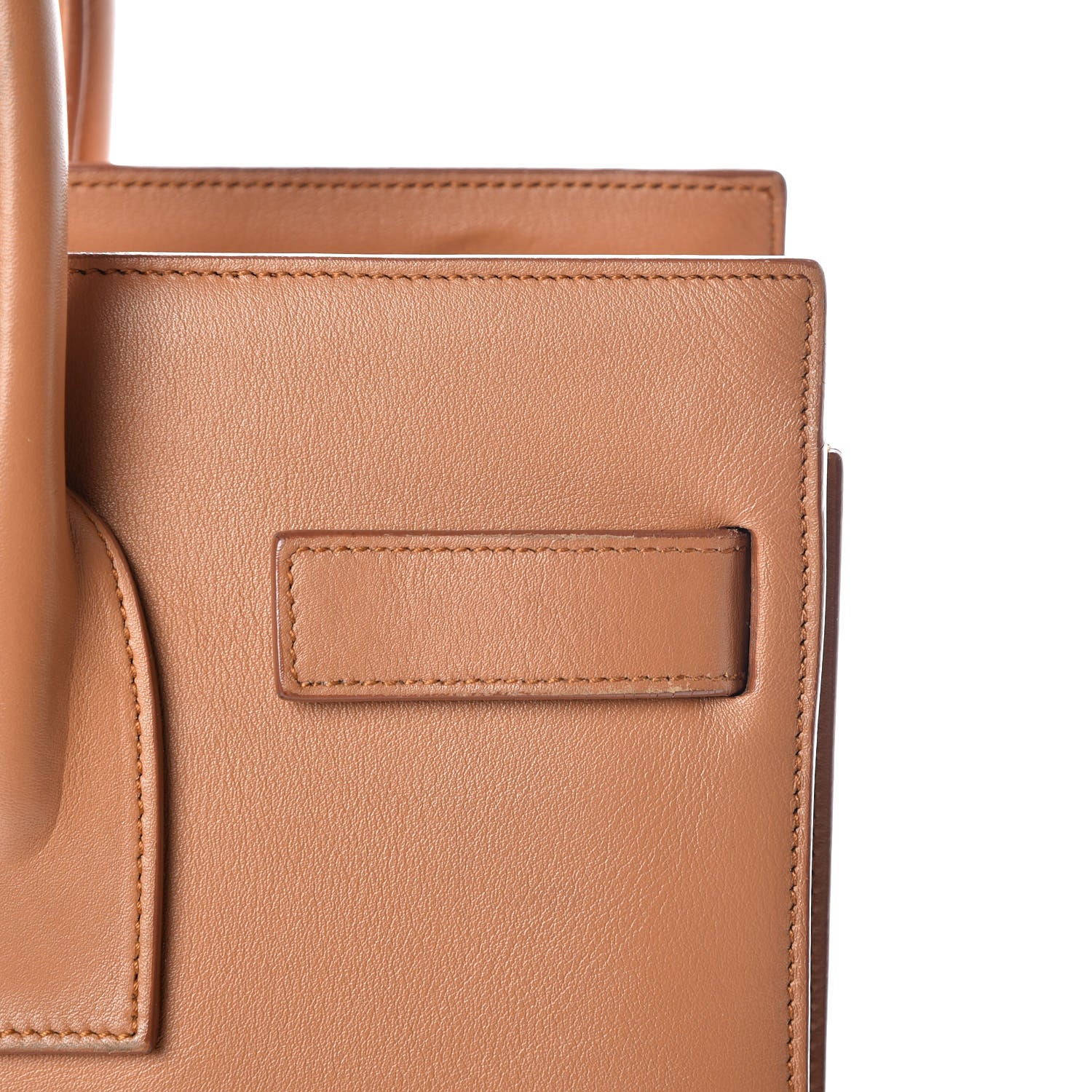 Saint Laurent Calfskin Small Sac De Jour Taupe 21 of 22