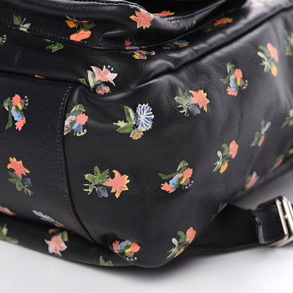 Saint Laurent Calfskin Prairie Flower Printed Festival Backpack Multicolor 8 of 8