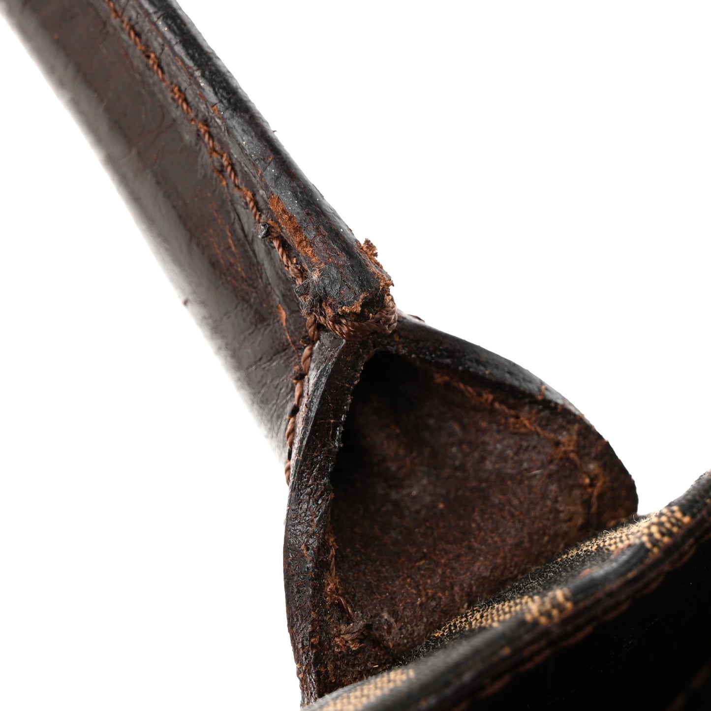 Zucca Calfskin Shopping Tote Tobacco