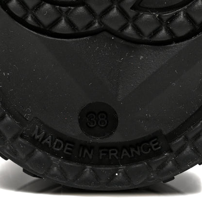 Chanel Caoutchouk CC High Boots 38 Black 7 of 9