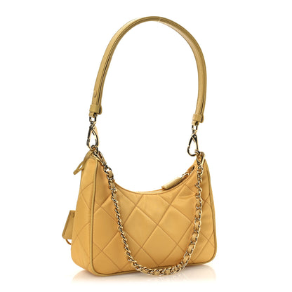 Prada Re-Nylon Saffiano Stitched Mini Re-Edition 1995 Chaine Shoulder Bag Mais 3 of 13
