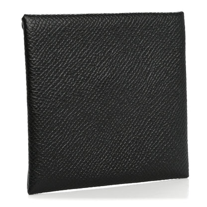 Hermes Epsom Bastia Coin Purse Black 3 of 7