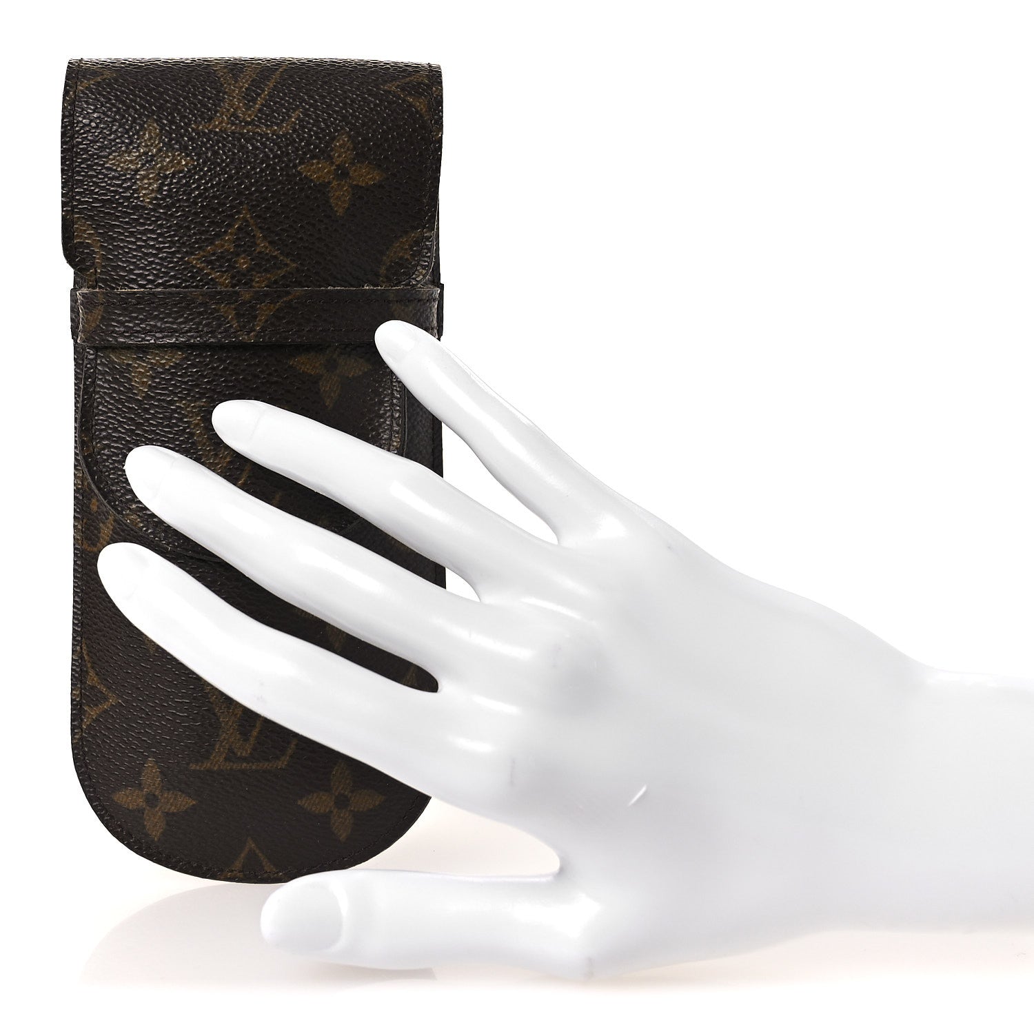 Louis Vuitton Monogram Glasses Sunglasses Case w Flap 2 of 7