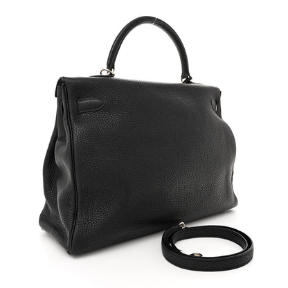 Hermes Togo Kelly Retourne 35 Black 3 of 11
