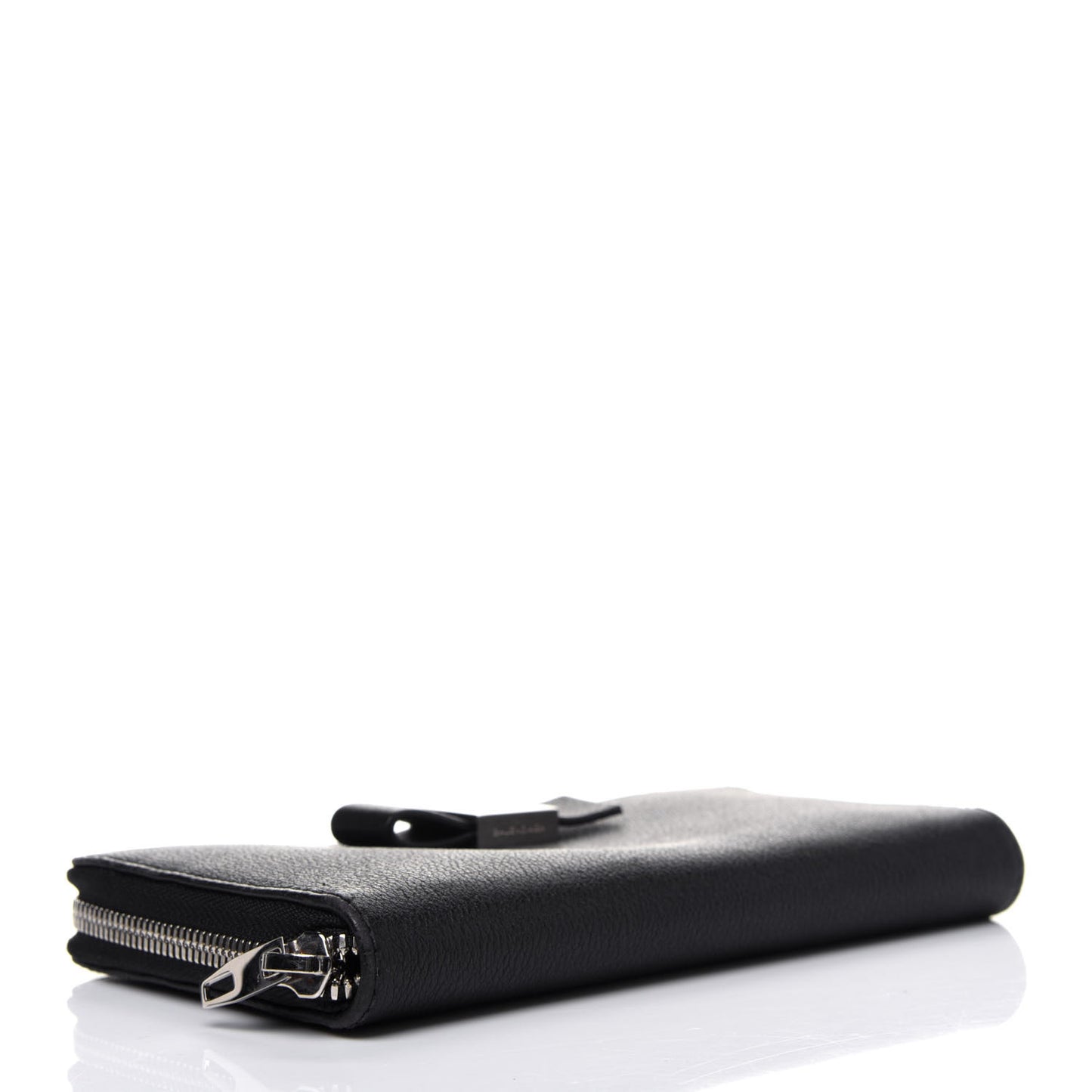 Calfskin Multi Bow Money Wallet Black