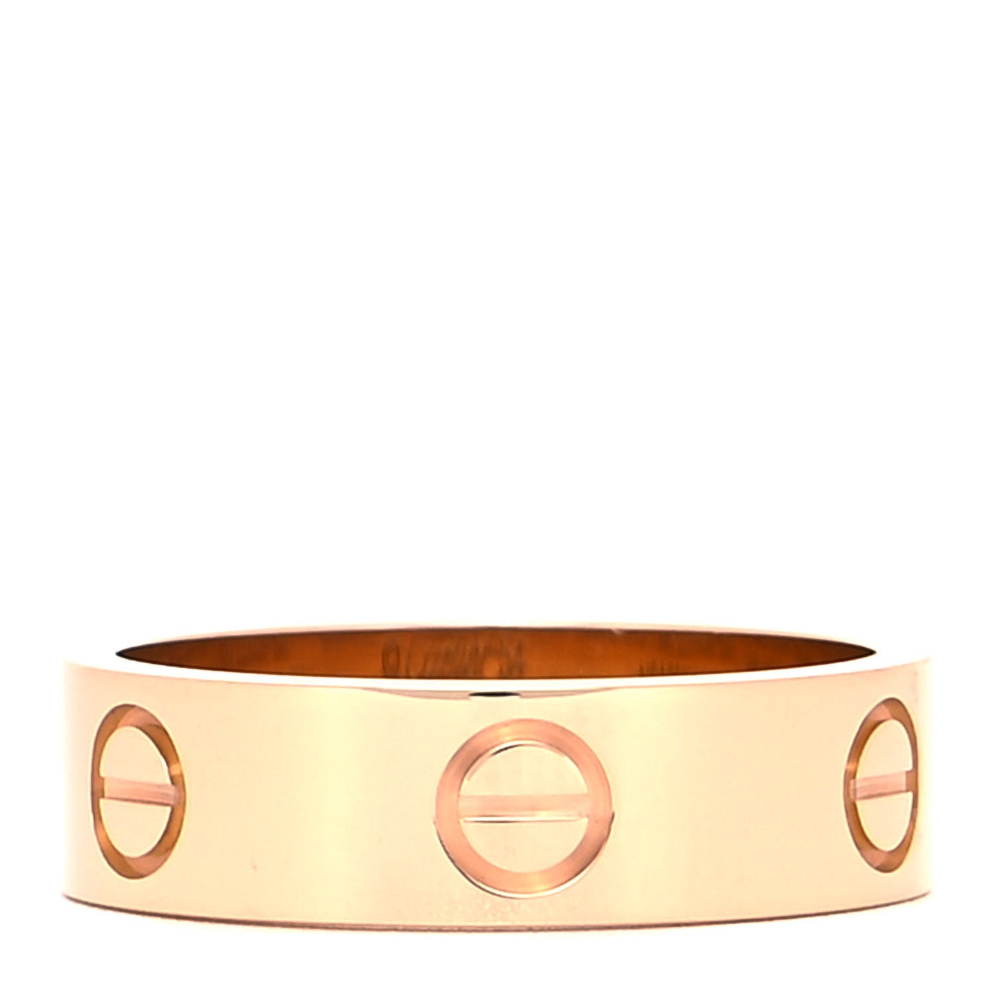 18K Yellow Gold 5.5mm LOVE Ring 54 7