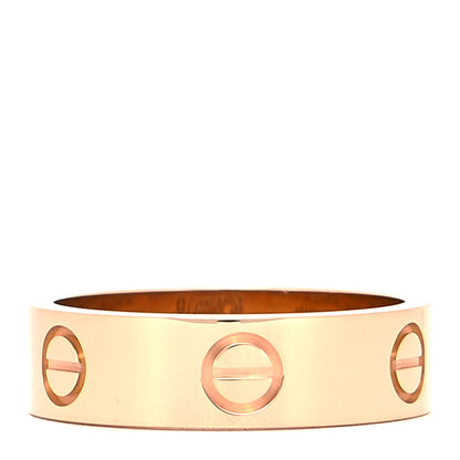 Cartier 18K Yellow Gold 5.5mm LOVE Ring 54 7 3 of 4