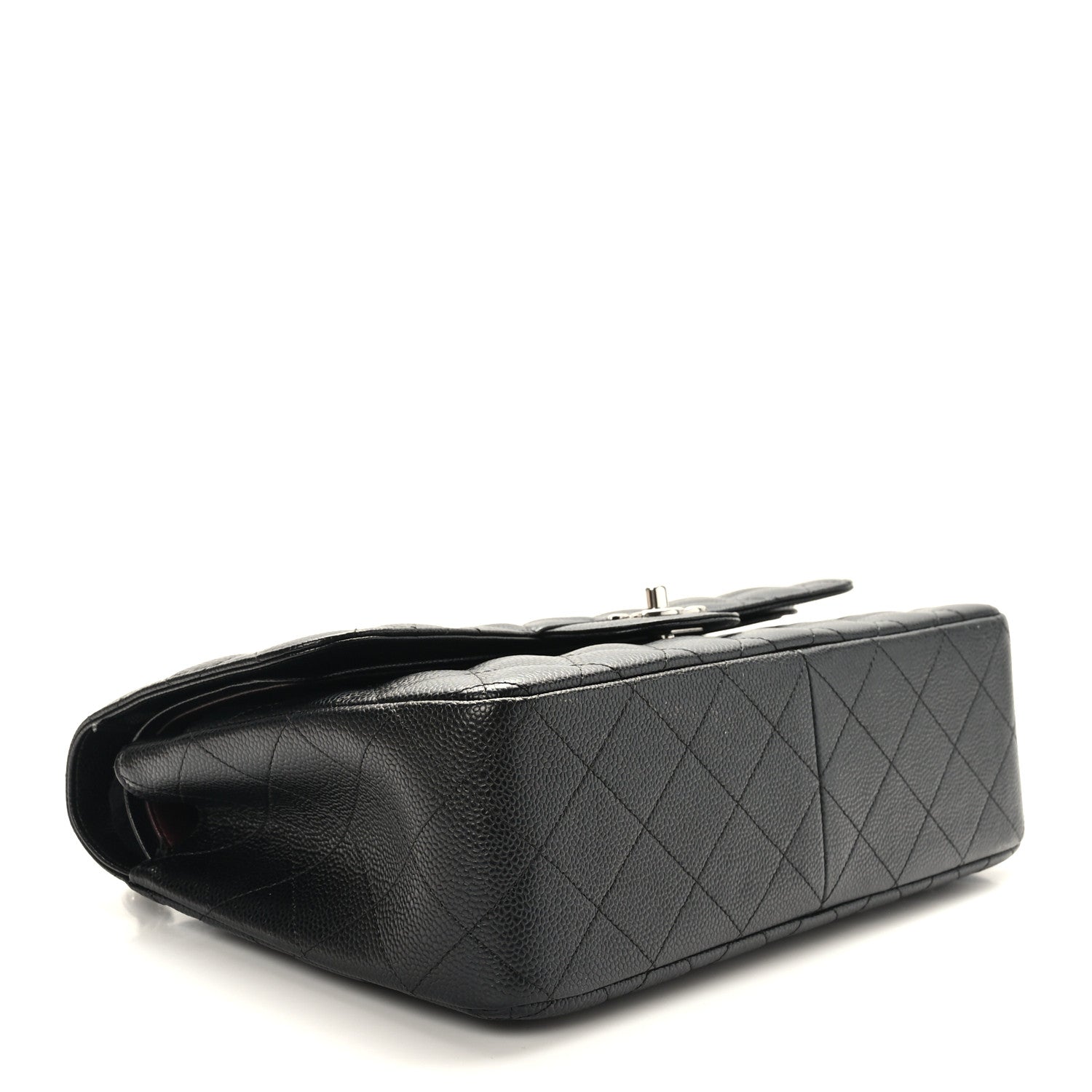 Chanel Caviar Quilted Jumbo Double Flap Black 4 of 8