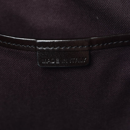 Burberry Suede Haymarket Check Colorblock Small Canterbury Tote Plum 7 of 13