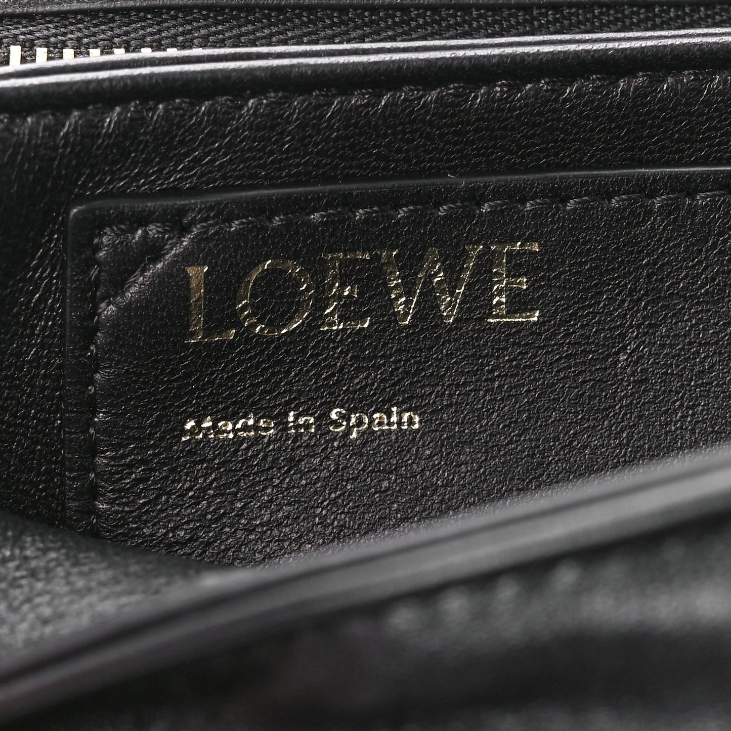 Lambskin Small Goya Puffer Bag Black