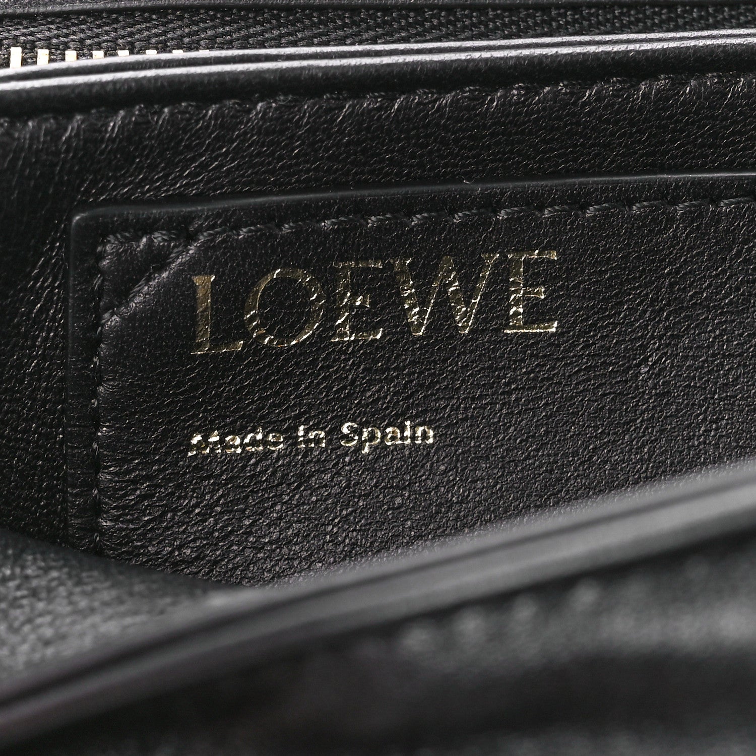 Loewe Lambskin Small Goya Puffer Bag Black 7 of 11