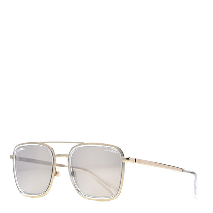 Chanel Pilot Sunglasses 4241 Gold 1 of 8