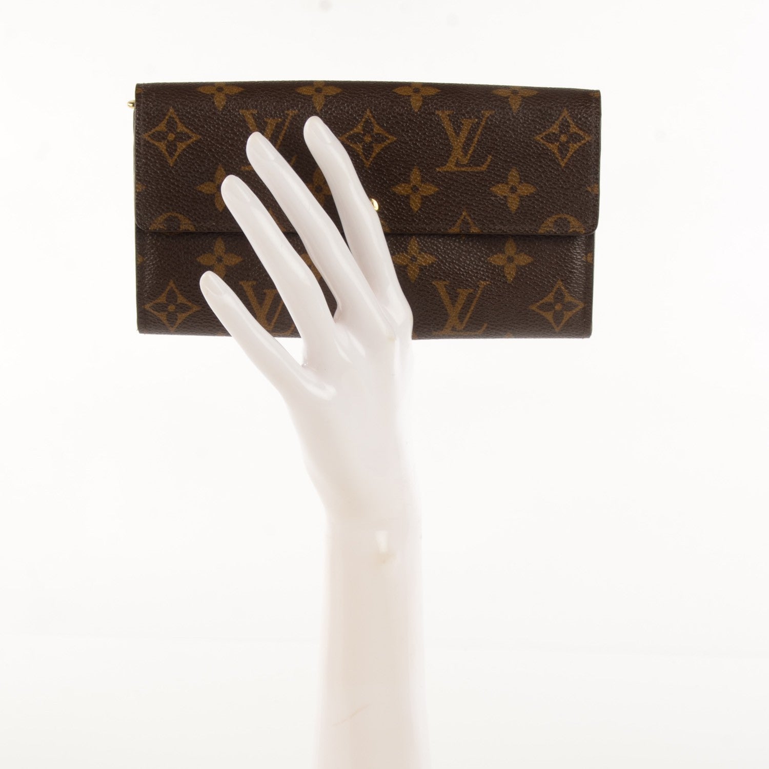 Louis Vuitton Monogram Sarah Wallet 2 of 9