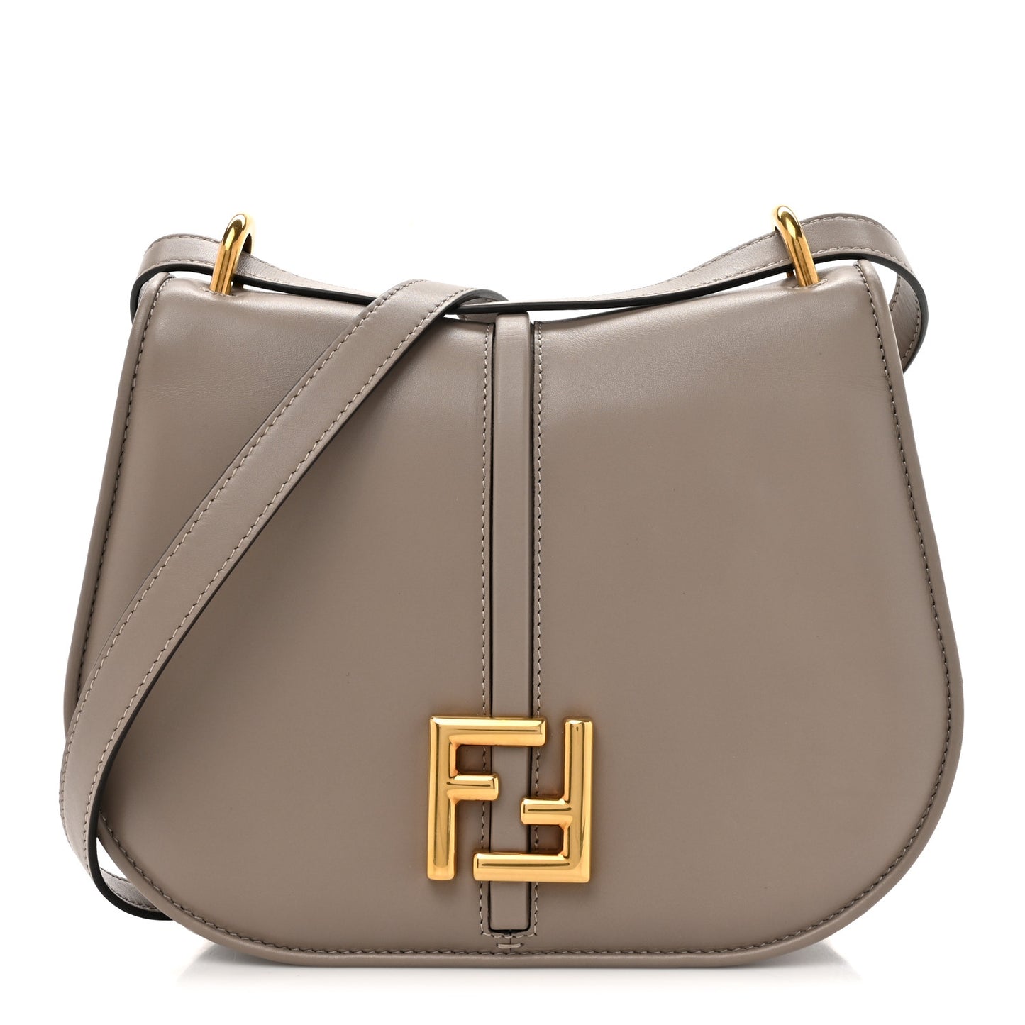 Vitello Brenta Cher Medium Fendi C'Mon Tortora