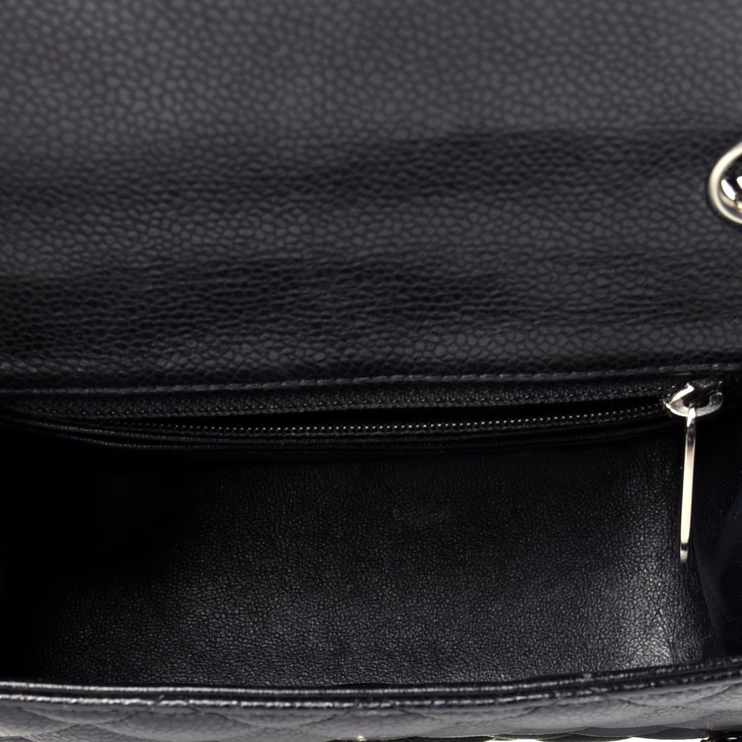 Chanel Caviar Quilted Mini Square Flap Black 5 of 9