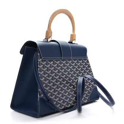 Goyard Goyardine Saigon MM Navy 3 of 13