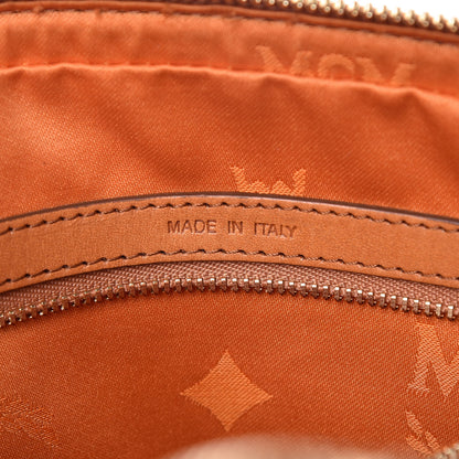 MCM Visetos Heritage Bowler Bag Cognac 8 of 11