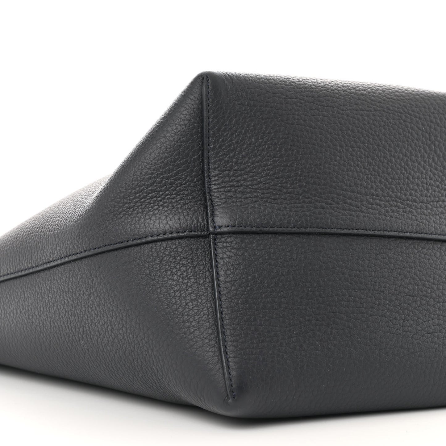 Grained Calfskin Medium N/S Park Tote Marine