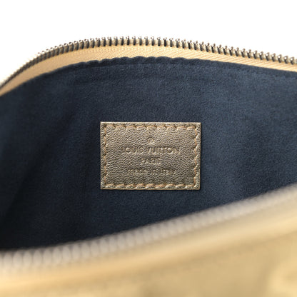 Louis Vuitton Lambskin Embossed Monogram Coussin PM Gold 6 of 8
