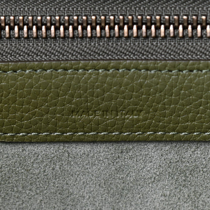 Celine Drummed Calfskin Micro Luggage Light Khaki 7 of 11