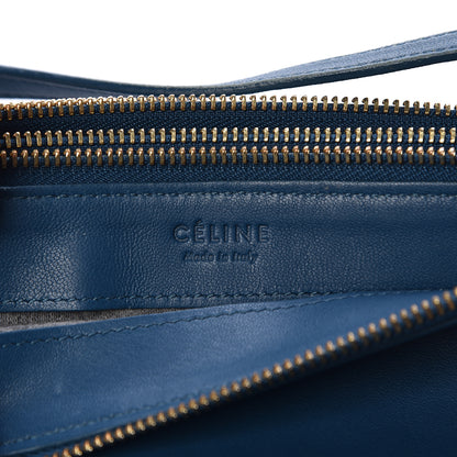 Celine Lambskin Small Trio Crossbody Bag Peacock 8 of 11