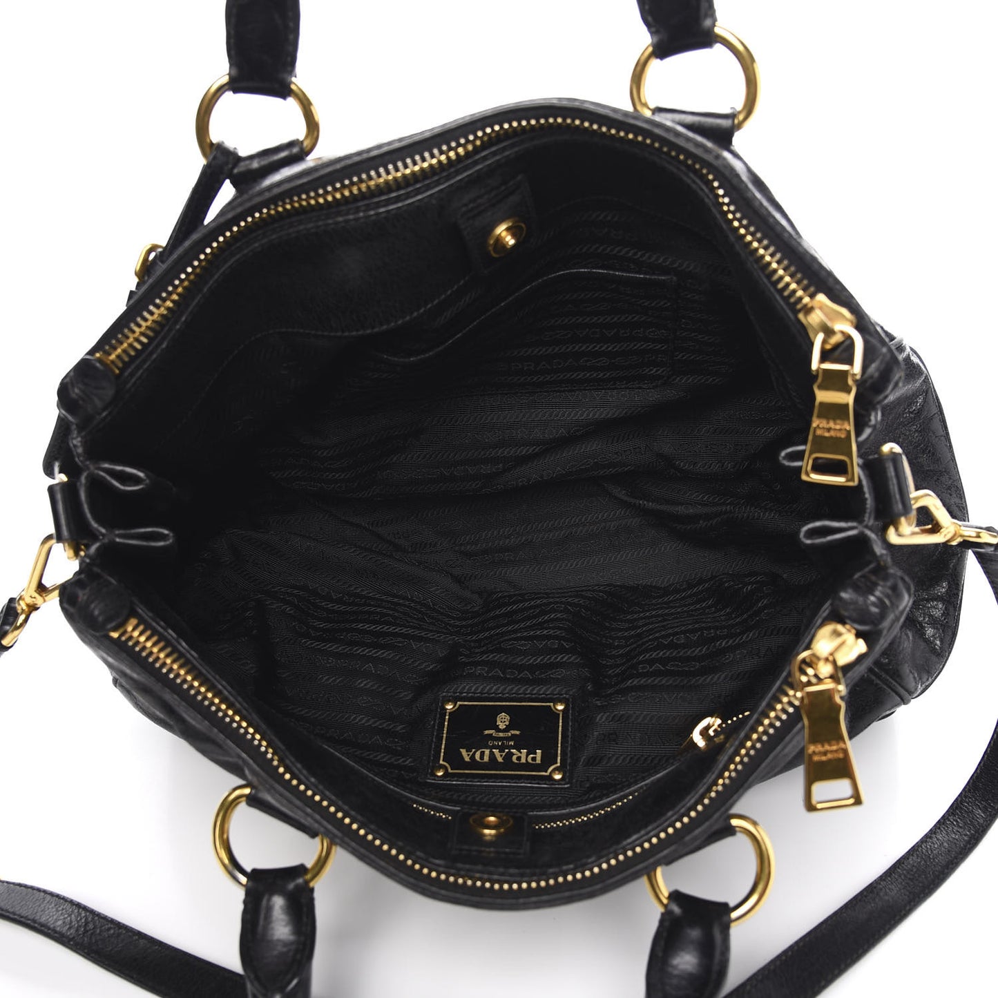 Vitello Shine Bauletto Black