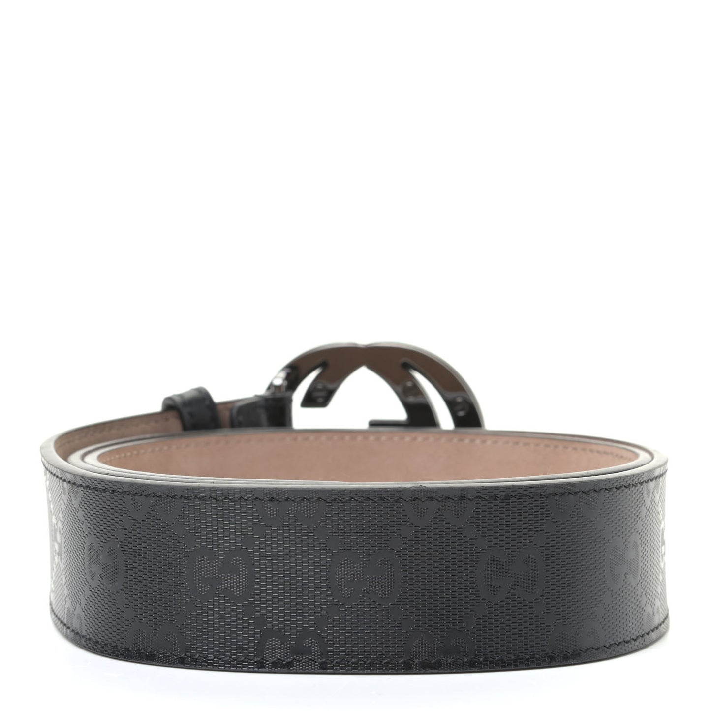 Imprime Monogram Interlocking G Belt 95 38 Black