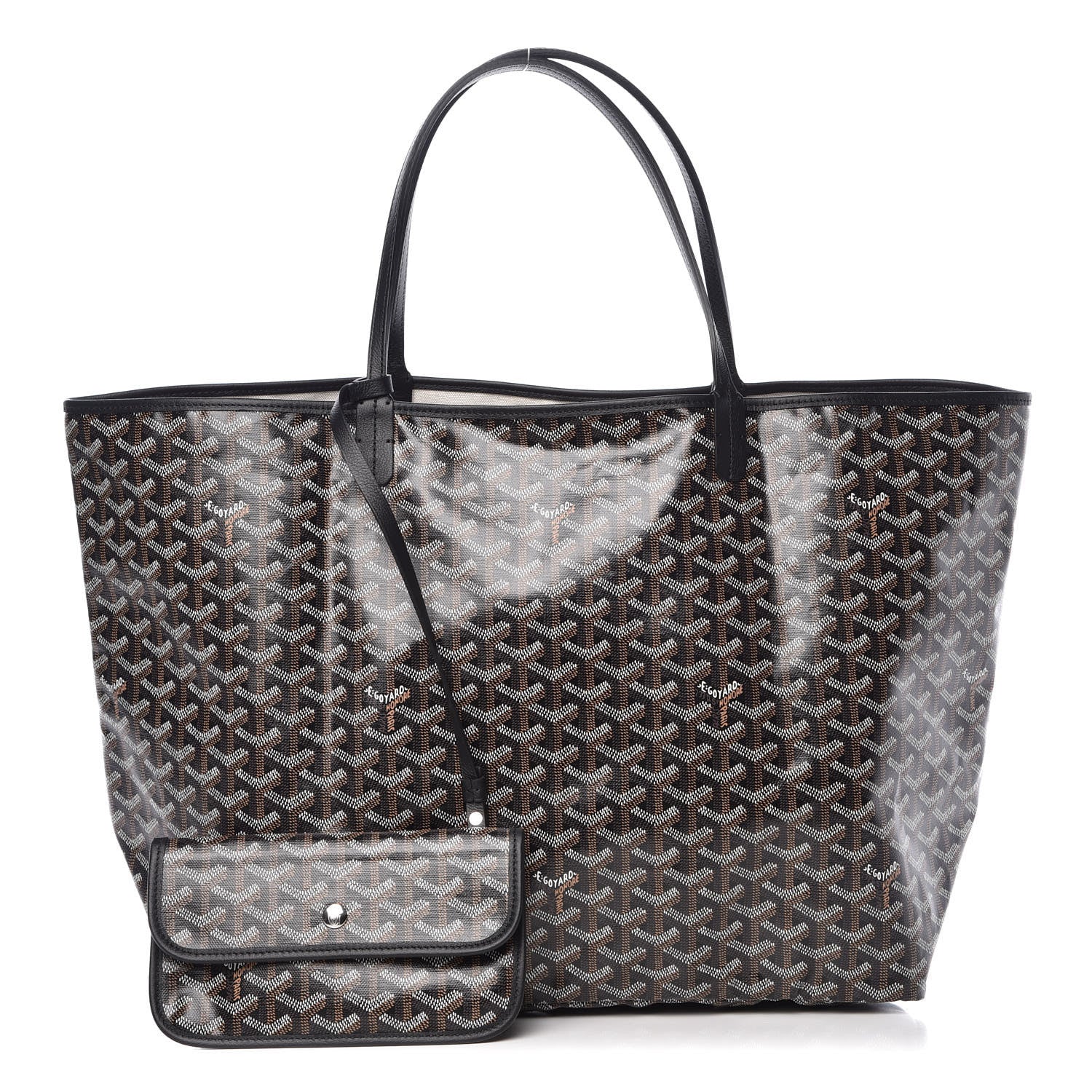 Goyard Goyardine Saint Louis GM Black 1 of 10