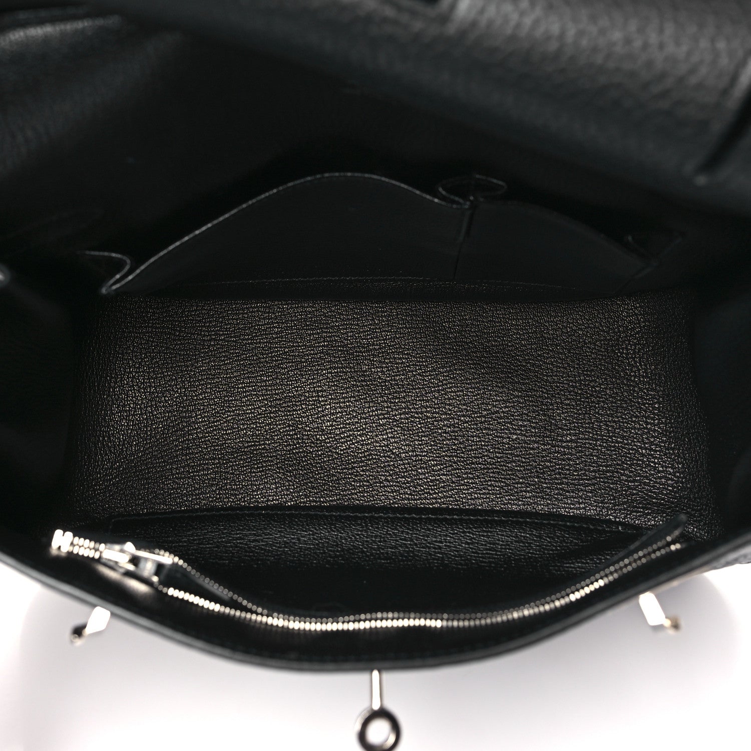 Hermes Taurillon Clemence Jypsiere 28 Black 5 of 10
