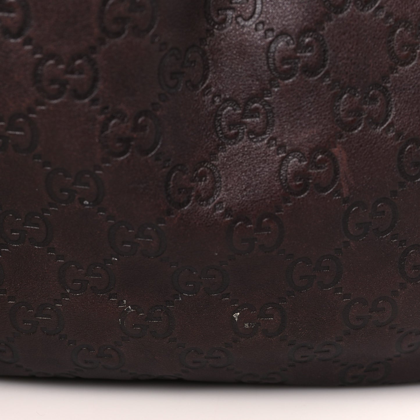 Guccissima Medium Indy Top Handle Hobo Black