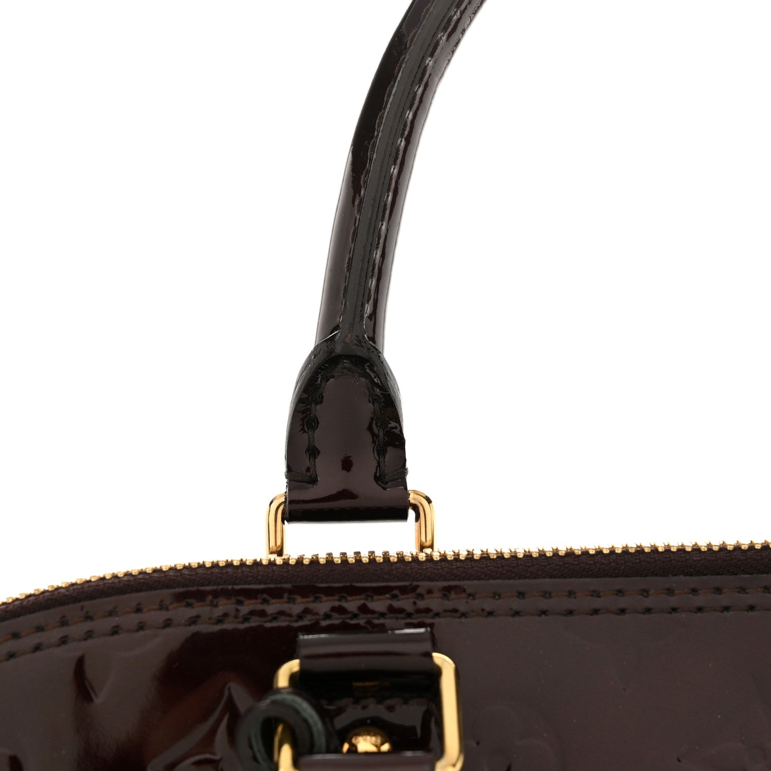 Louis Vuitton Vernis Alma GM Amarante 11 of 11