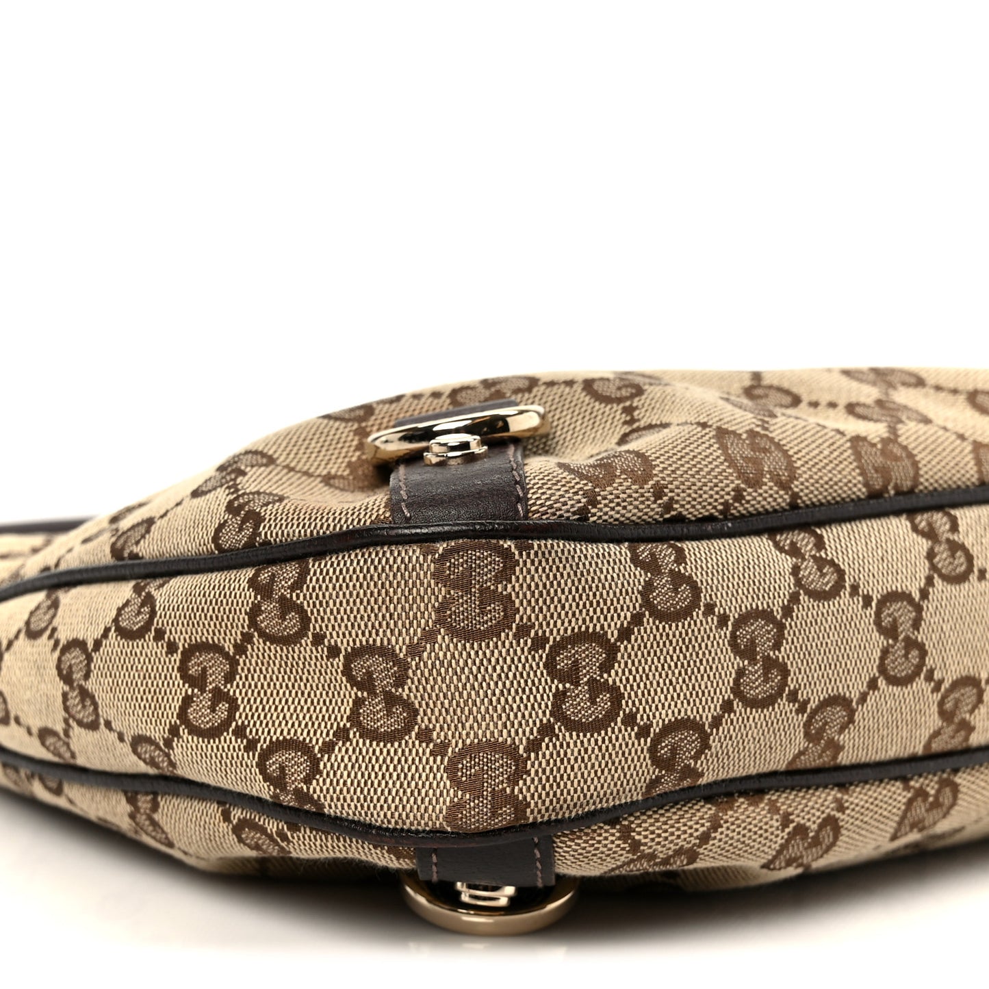 Monogram Medium Abbey D Ring Hobo Brown