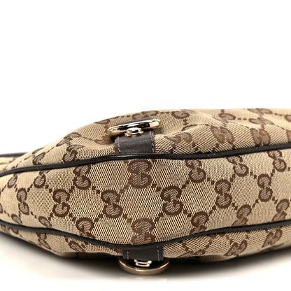 Gucci Monogram Medium Abbey D Ring Hobo Brown 9 of 10