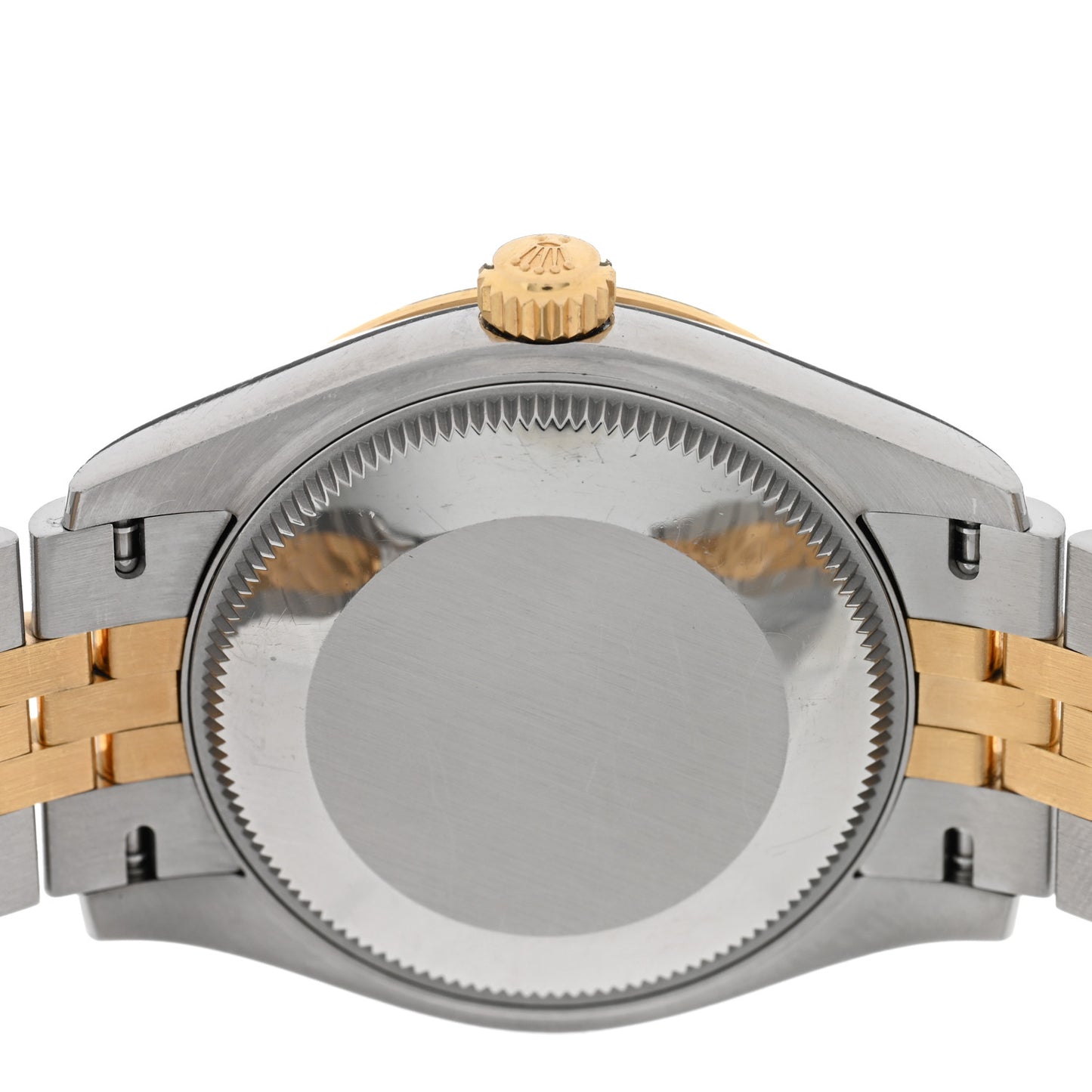 Stainless Steel 18K Yellow Gold Diamond 31mm Oyster Perpetual Datejust Watch Olive Green Roman 278273