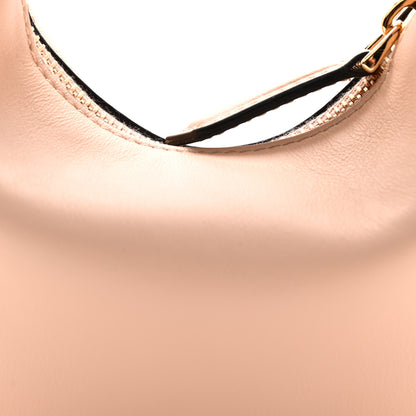 Fendi Vitello Grace Matte Nano Fendigraphy Hobo Charm Light Rose 8 of 10