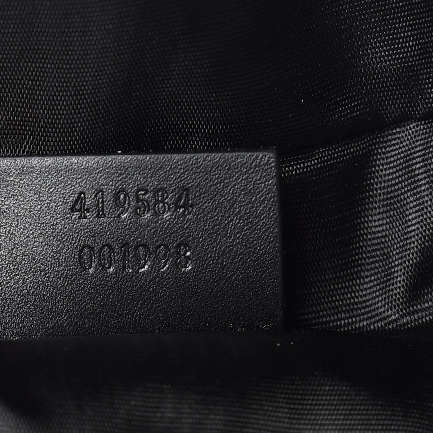Gucci X SEGA Calfskin GUCCY Stars Dome Backpack Black Gold 7 of 10