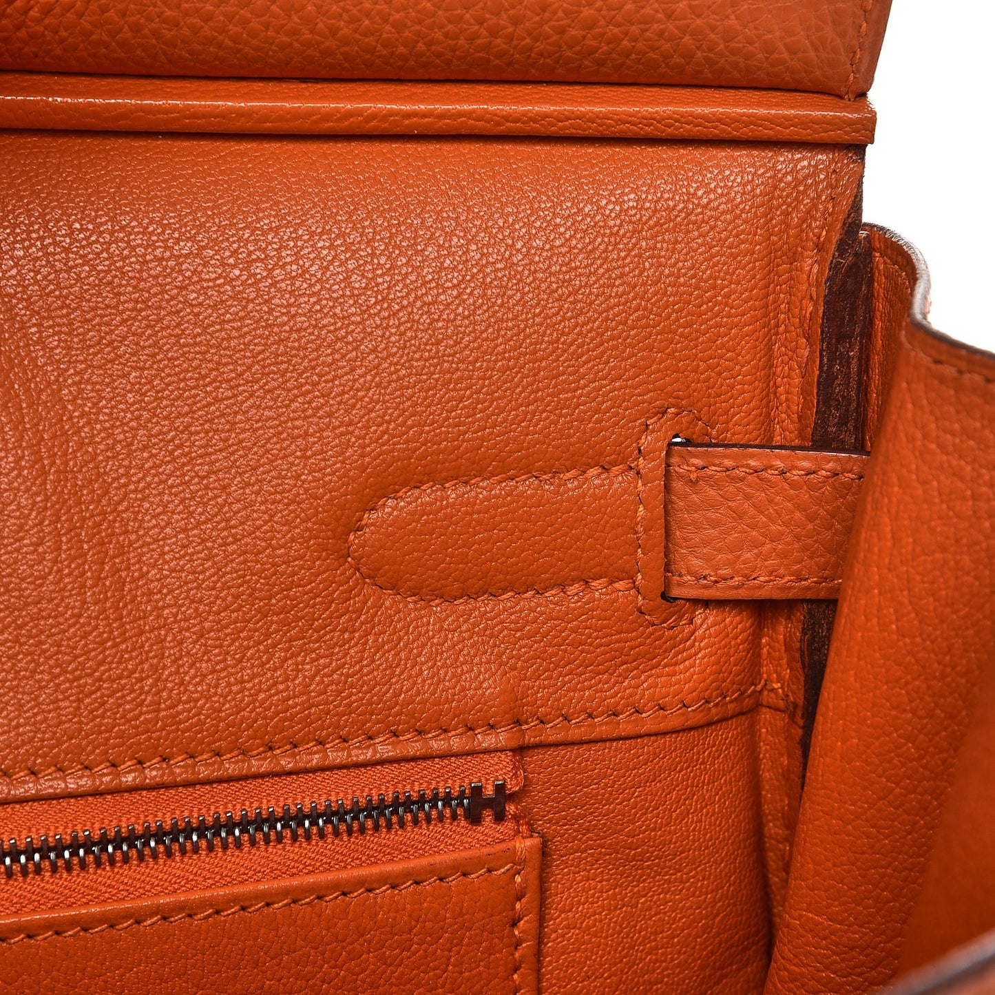 Togo Birkin 30 Orange