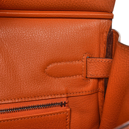 Hermes Togo Birkin 30 Orange 15 of 35