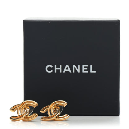 Chanel Metal Obazine CC Earrings Gold 5 of 5