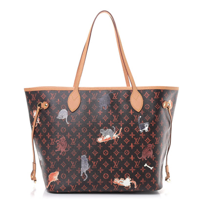 Louis Vuitton Catogram Neverfull MM Marron 1 of 9