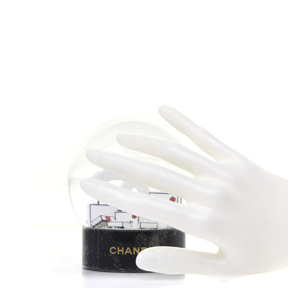 Chanel Glass CC Shopping Bag Snow Globe 3 of 5