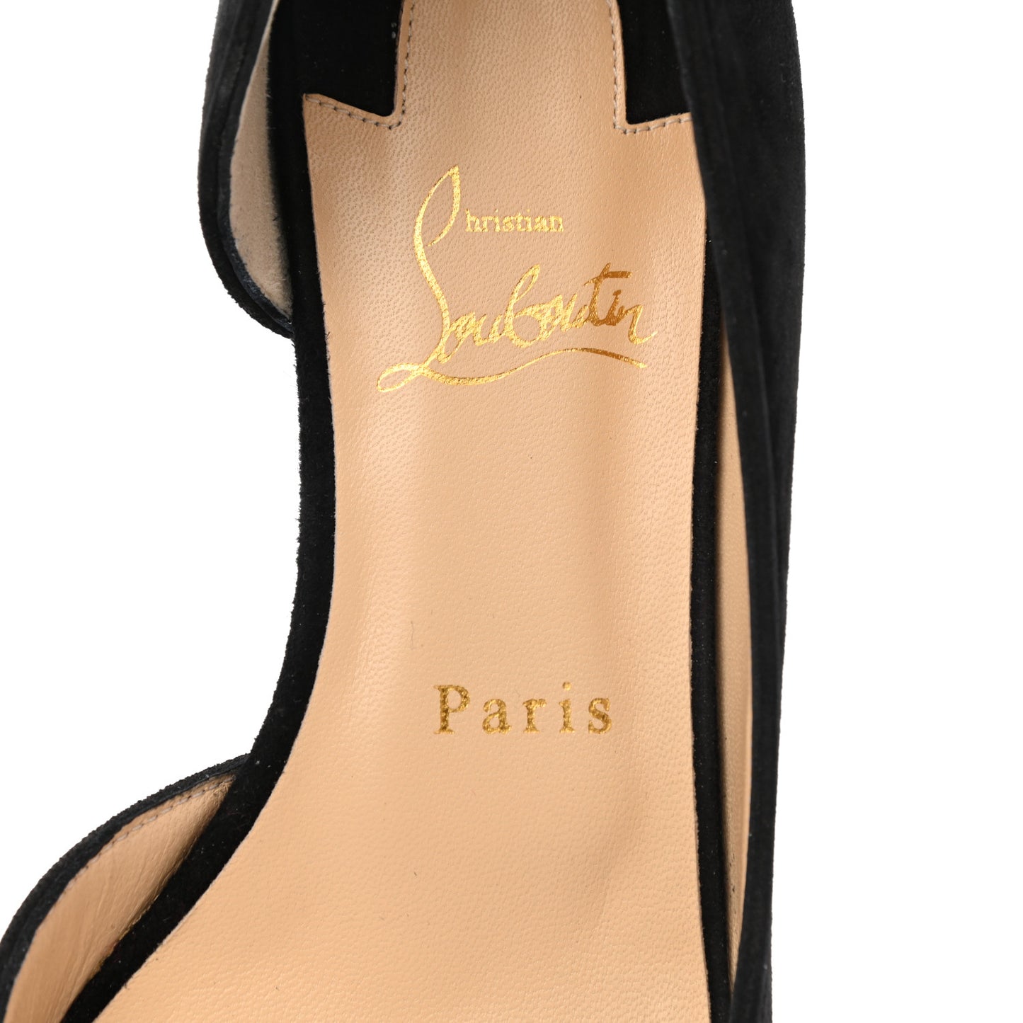 Veau Velours Iriza Flats 38 Black