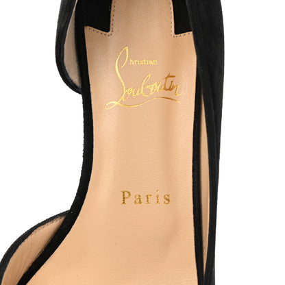Christian Louboutin Veau Velours Iriza Flats 38 Black 7 of 9